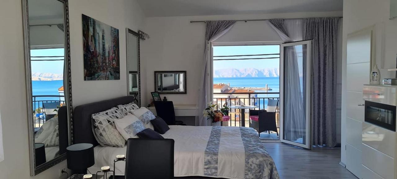 Beautyful Sea View 6 Luxury Studio Danijela 1 セニ エクステリア 写真