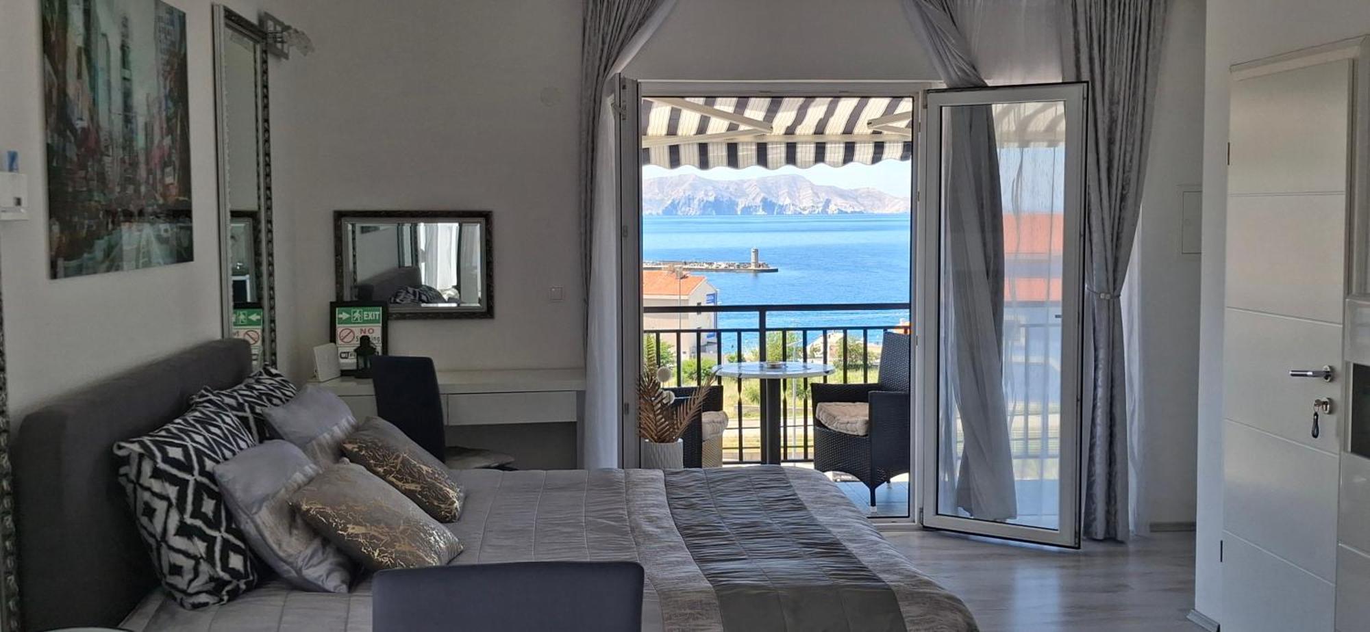 Beautyful Sea View 6 Luxury Studio Danijela 1 セニ エクステリア 写真
